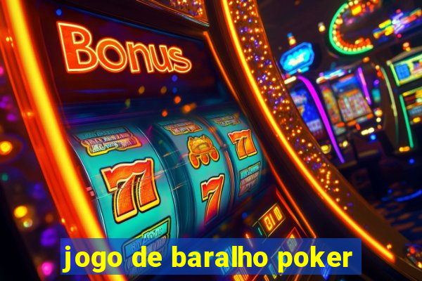 jogo de baralho poker