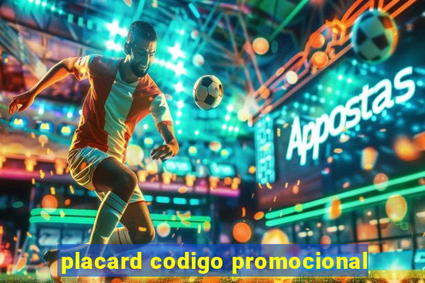 placard codigo promocional