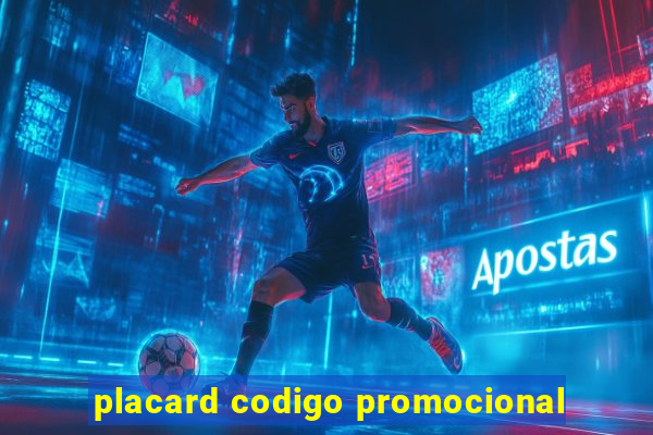 placard codigo promocional