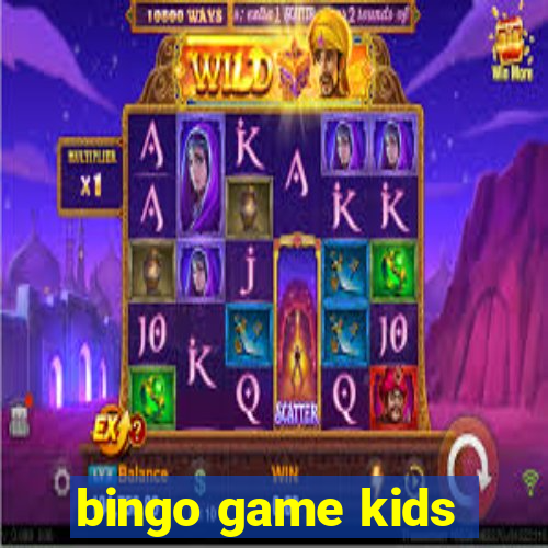 bingo game kids