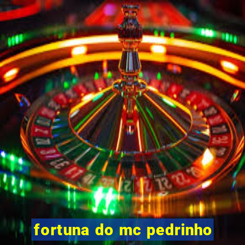 fortuna do mc pedrinho