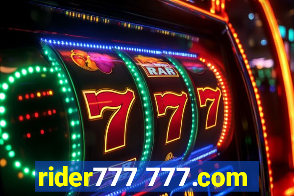 rider777 777.com