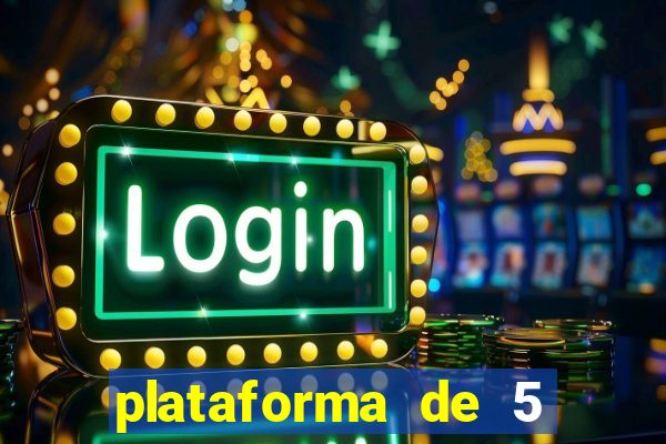 plataforma de 5 reais fortune tiger