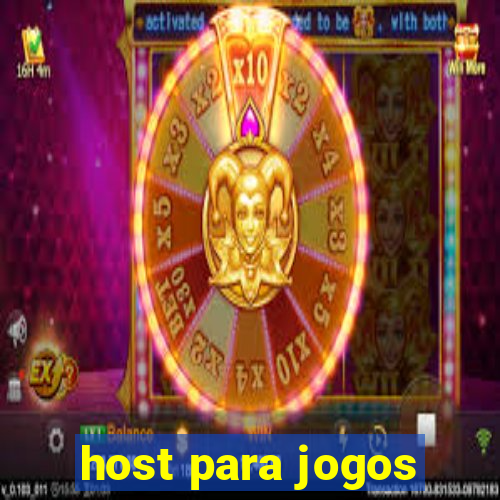 host para jogos