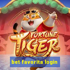 bet favorita login