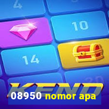 08950 nomor apa