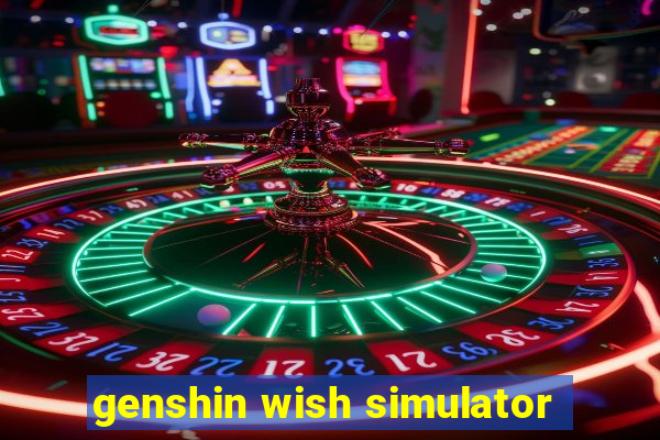 genshin wish simulator