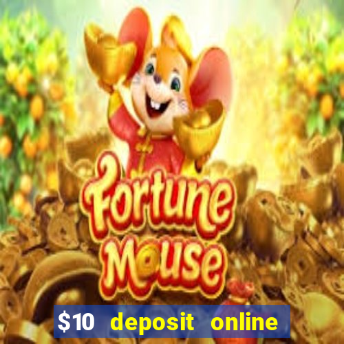 $10 deposit online casino nz