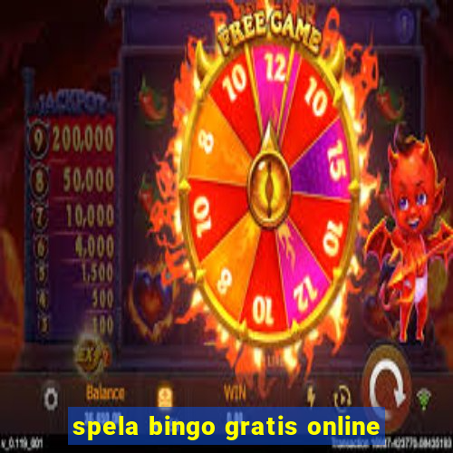 spela bingo gratis online