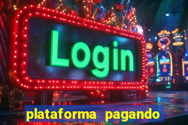 plataforma pagando no cadastro tigre