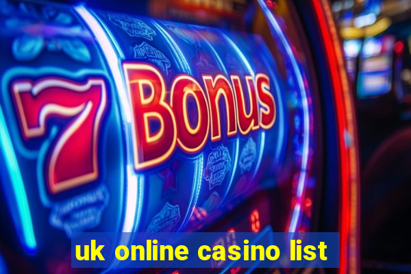 uk online casino list