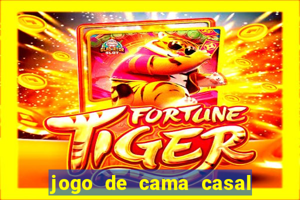 jogo de cama casal 200 fios percal