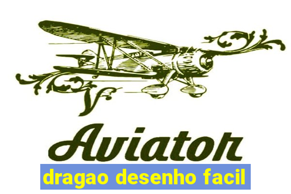 dragao desenho facil