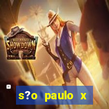 s?o paulo x cruzeiro palpites