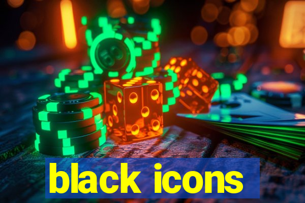 black icons