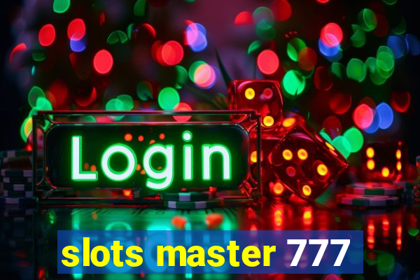 slots master 777