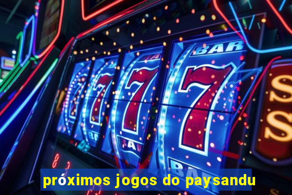 próximos jogos do paysandu