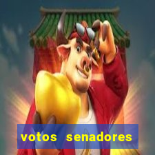 votos senadores impeachment alexandre de moraes