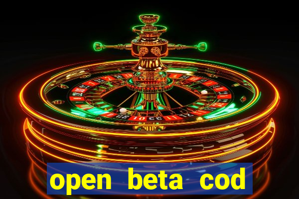 open beta cod black ops 6