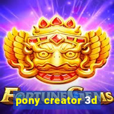 pony creator 3d