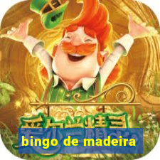 bingo de madeira