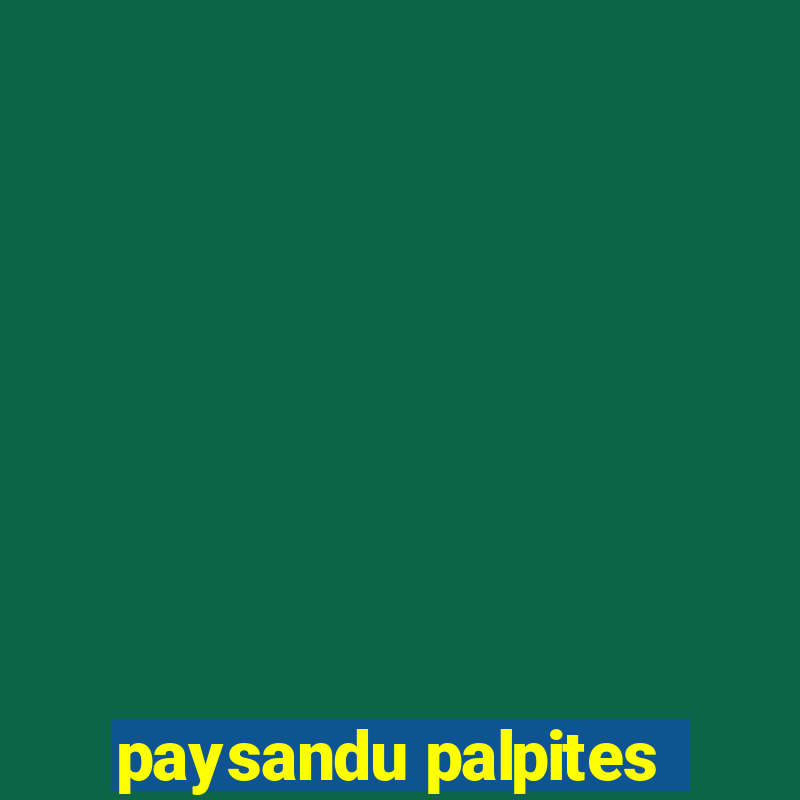 paysandu palpites