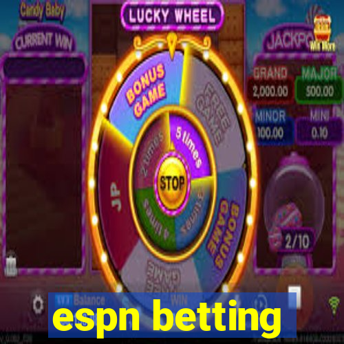 espn betting