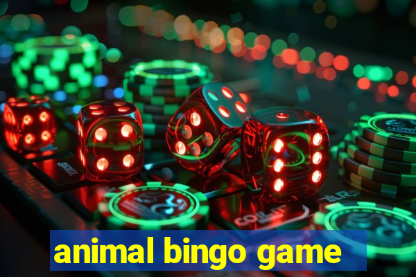 animal bingo game