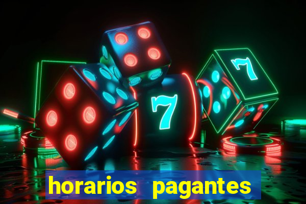 horarios pagantes slots pg