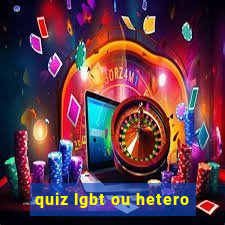 quiz lgbt ou hetero