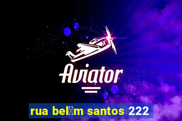 rua bel茅m santos 222