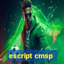 escript cmsp