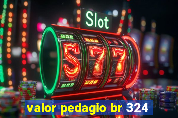 valor pedagio br 324