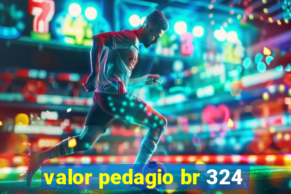 valor pedagio br 324