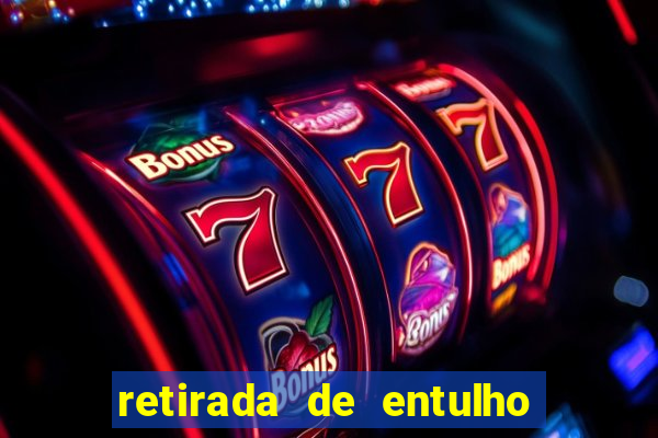 retirada de entulho gratuito santos