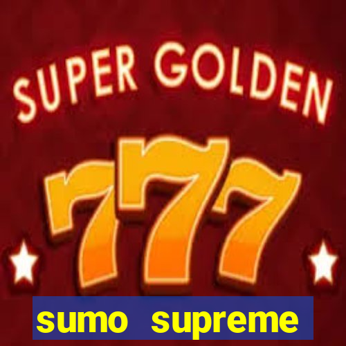 sumo supreme megaways slot