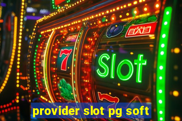 provider slot pg soft