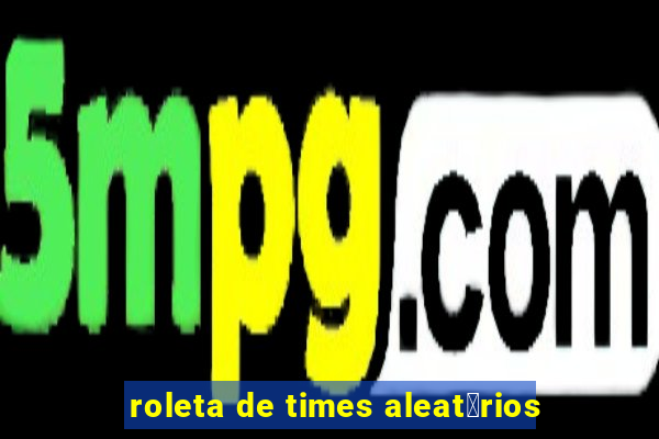 roleta de times aleat贸rios