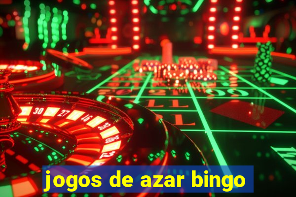 jogos de azar bingo