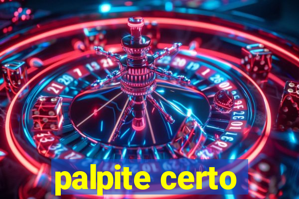 palpite certo