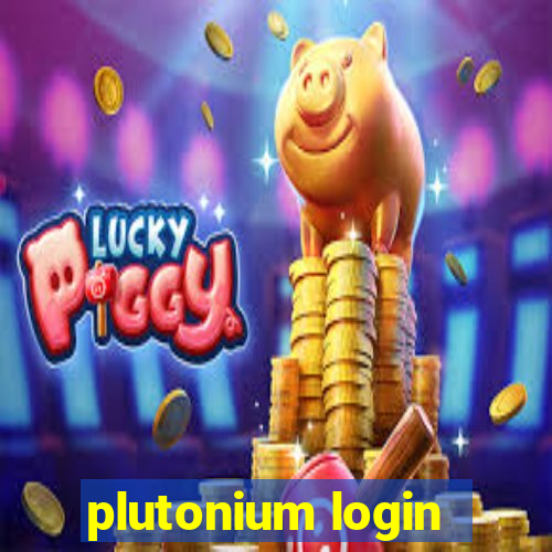 plutonium login