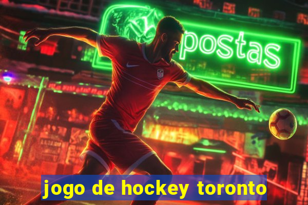 jogo de hockey toronto