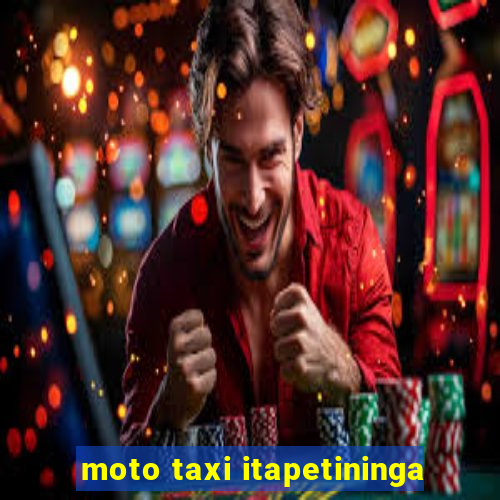 moto taxi itapetininga