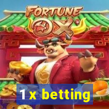 1 x betting