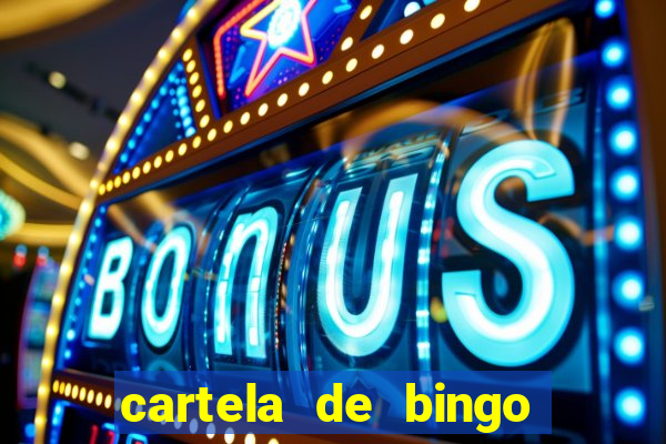 cartela de bingo para chá de bebê