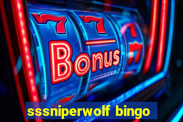 sssniperwolf bingo