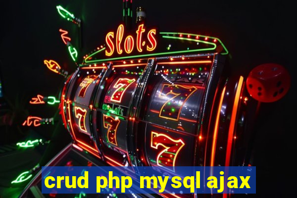 crud php mysql ajax