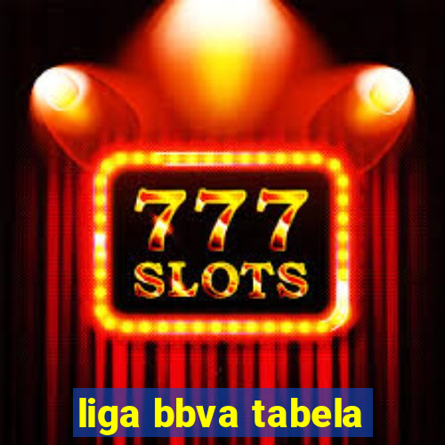 liga bbva tabela