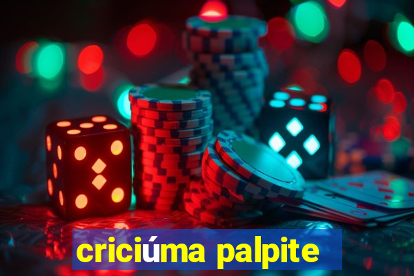 criciúma palpite