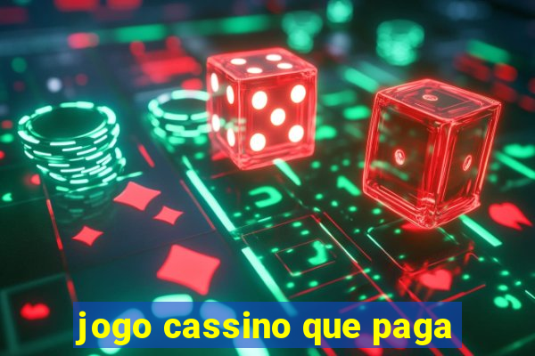 jogo cassino que paga